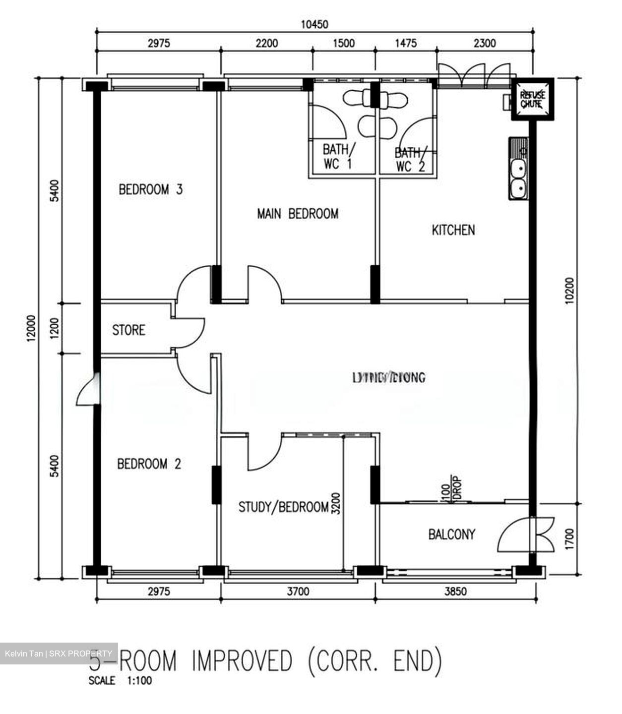 Blk 887 Tampines Street 81 (Tampines), HDB 5 Rooms #551605241